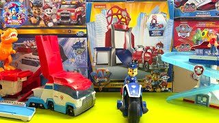 Paw Patrol Toy Collection Unboxing Review  Aqua Pups  Mighty Movie  Rescue Wheels  Patrick ASMR [upl. by Oiraved]