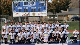 2024 Sabers 8th Grade Football Highlights [upl. by Agrippina402]