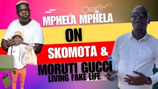 Mphela mphela on Skomota and Moruti Gucci living FAKE LIFE [upl. by Foss]