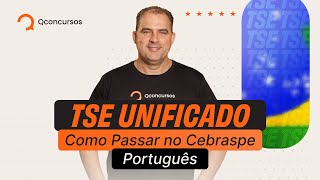 Como passar na prova do Cebraspe  Português Concurso TSE UNIFICADO [upl. by Lleumas659]