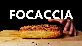 NoKnead Focaccia Recipe [upl. by Yelkcub]