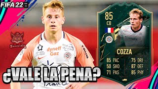 NICOLAS COZZA 85 WINTER WILDCARDS SBC PLAYER REVIEW  ¿VALE LA PENA  FIFA 22 ULTIMATE TEAM [upl. by Ahsikin]