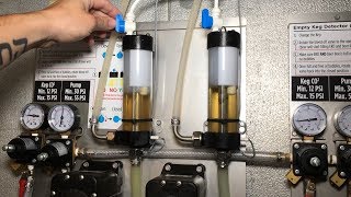 How to Clean A Long Draw Bottoms Up Draft Beer System [upl. by Aimekahs]