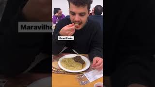 Fomos até Spirano experimentar a Polenta Taragna e sem dúvida valeu a pena 😋 comida polenta [upl. by Aisats]