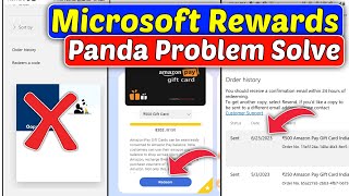 Microsoft Rewards Panda Problem Solve  How to Solve Microsoft Rewards Panda Problem 💥 [upl. by Madra]