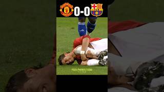 Ronaldo Showed Lionel Messi who is the Boss  Man United vs Barcelona Imaginary football ronaldo [upl. by Sou52]