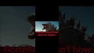 Godzilla doesnt bow down to ghidorah edit godzilla [upl. by Ellenor]