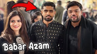 I Met Babar Azam At A Wedding 😍  ImamulHaq Ki Shadi Par Chale Gaye ❤️ [upl. by Dnomar]