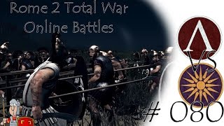 Total War Rome 2 Online Battle DeutschGerman Sparta gegen Makedonien  080 [upl. by Idisahc465]