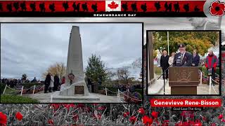 City of Port Colborne  Remembrance Day November 11 2024 [upl. by Akoek]