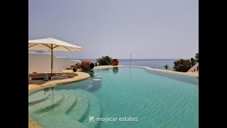 SOLD Stunning Seaside Retreat with Infinity Pool and Sea Views for sale in Mojacar 749000€ [upl. by Ahsiemac]