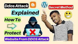 Ddos Attack Explain  How to protect website from DDOS Attack  What is Dos and Ddos attack blogger [upl. by Manwell]