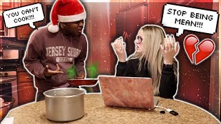 YOU CANT COOK PRANK ON GIRLFRIEND SHOCKING [upl. by Beuthel733]