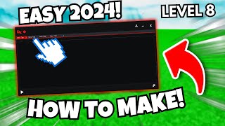 How To Make A ROBLOX Executor  Exploit  EASY METHOD  Level 8  Working 2024 ✅ [upl. by Ainehta]