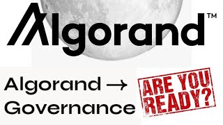 Become an Algo Governor  How to join Algorand Governance Program [upl. by Halian]