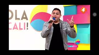 JeyB Ft Lucia Mendez se te acabó tu fiesta en HOLA MEXICALI  Televisa canal 4 [upl. by Sehguh]