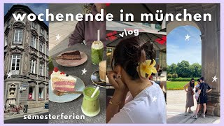 SEMESTERFERIEN MÜNCHEN TRIP Kurzurlaub Städte Trip Travel Vlog  Laica Vergara [upl. by Billy894]