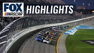 Daytona 500 Highlights Burton flips Cindric holds off Blaney  NASCAR ON FOX HIGHLIGHTS [upl. by Karita]