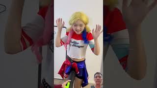 harleyquinn funny cosplay harley comedy anime [upl. by Napas]