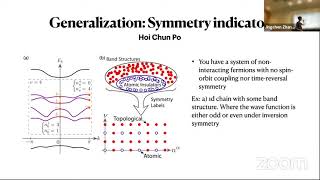 9102021Yuxuan ZhangUMD Quantum Matter Journal Clubsymmetry indicators in topological materials [upl. by Ecylla]