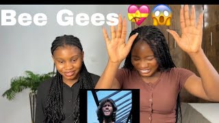 First Time Hearing “ Bee Gees “  stayin’ Alive Reaction 😱 [upl. by Ellinad694]