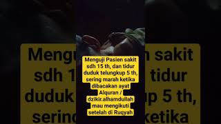 Awalnya marah ketika dibacakan al qur an  ruqyahsyariyyah rumahsehat [upl. by Kubis]