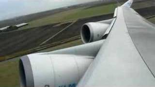 KLM Boeing 747 Combi Amsterdam Schiphol Takeoff [upl. by Yorker412]