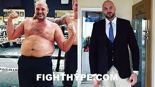 TYSON FURY STUNNING WEIGHT LOSS TRANSFORMATION SERIOUS PROGRESS AFTER YEARLONG JOURNEY [upl. by Timi]