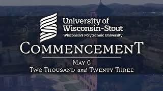 Spring 2023 Commencement  CAHS  UWStout [upl. by Dinnage553]