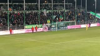 Austria Lustenau vs FAC Wien  Jubel auf der Nordtribüne im Reichshofstadion [upl. by Neehahs677]