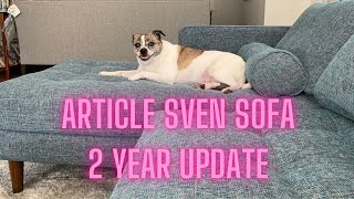 Article Sven Sectional Sofa UNBIASED Review 2 YEAR UPDATE [upl. by Lianne]