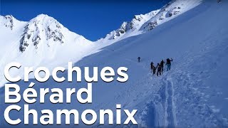 Crochues Bérard Aiguilles Rouges Chamonix MontBlanc ski de randonnée montagne [upl. by Sivahc418]