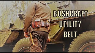 Bushcraft Belt Utility Survival Kit [upl. by Anilev]