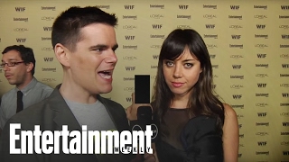 Parks and Recreation Star Aubrey Plaza Flips Off The Camera  Entertainment Weekly [upl. by Atla]