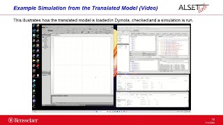 Demo Loading Checking and Simulated a Power System Model Transformed from CIMCGMES to Modelica [upl. by Beatrisa]