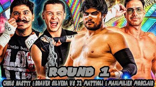 MPW  Chris NastyyDraven Silvera VS J2 MattioliMaximilien Monclair [upl. by Story772]