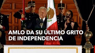 AMLO da su último Grito de Independencia [upl. by Dusa]