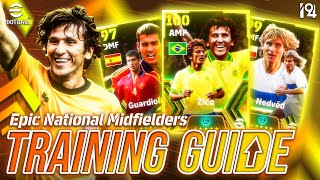 eFootball™ 2024  ZICO NEDVED amp GUARDIOLA  Training Guide [upl. by Powder]