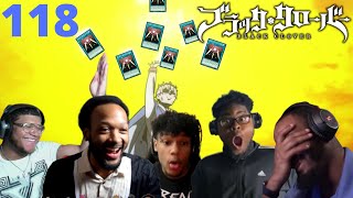 SOOO POWERFULL  LUMIERE AND LICHT POWER  BLACK CLOVER EPISODE 118 REACTION [upl. by Ingles599]