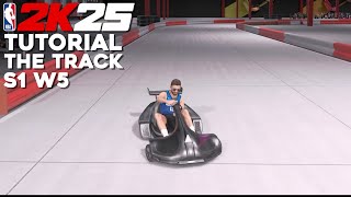 How To Do The Track Race Of The Week In NBA 2K25 Season 1 Week 5 [upl. by Anaerdna]