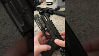 Trijicon rmr install on Glock 17 gen 4 non mos trijiconrmr [upl. by Leela]