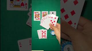 Simple Ace Ten STRATEGY poker shorts [upl. by Nagiam]