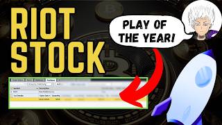 RIOT STOCK ALL IN 50K 5000 SHARES  MILLIONAIRE CHALLENGE [upl. by Yeniffit]