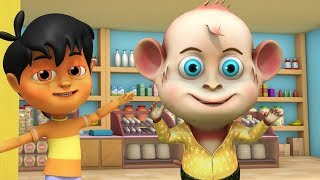 Ek Bandar Ne kholi dukan  एक बन्दर ने खोली दुकान  Hindi Rhymes  Kids Channel India  Hindi Rhymes [upl. by Gala]