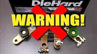 WARNING Automotive Battery Disconnect Switches [upl. by Tnecniv]