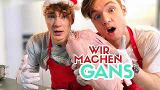 Gans braten zu Weihnachten  Die Lochis [upl. by Seuguh]