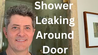 Shower Leaks Around Door [upl. by Kathi]