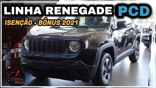 JEEP RENEGADE PCD 2021 LISTA COMPLETA DE PREÇOS MAIS BARATO QUE O CHEVROLET TRACKER  Giro news 80 [upl. by Gabrielle]