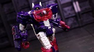 Combiner Wars Legends Shockwave Transformers Generations  Vangelus Review 320A [upl. by Gelya]