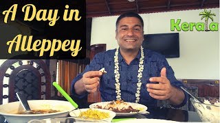 Alleppey Alappuzha Kerala Backwaters Episode 11 Houseboat tour Karimeen street food [upl. by Elletnuahs]